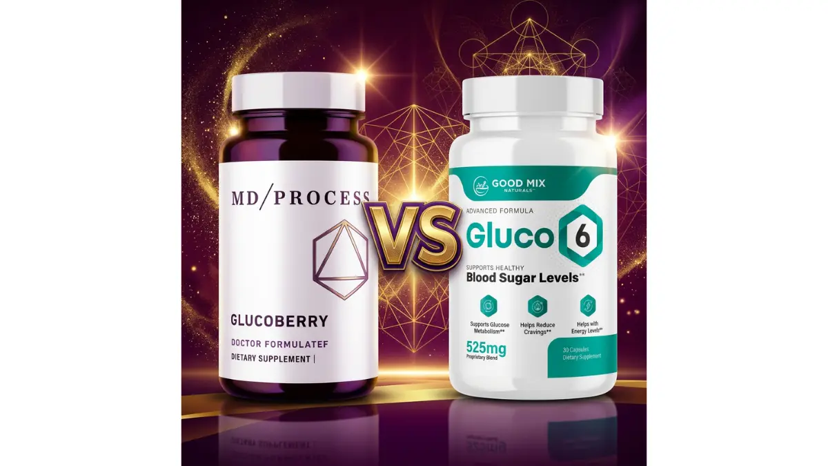 Glucoberry vs gluco6