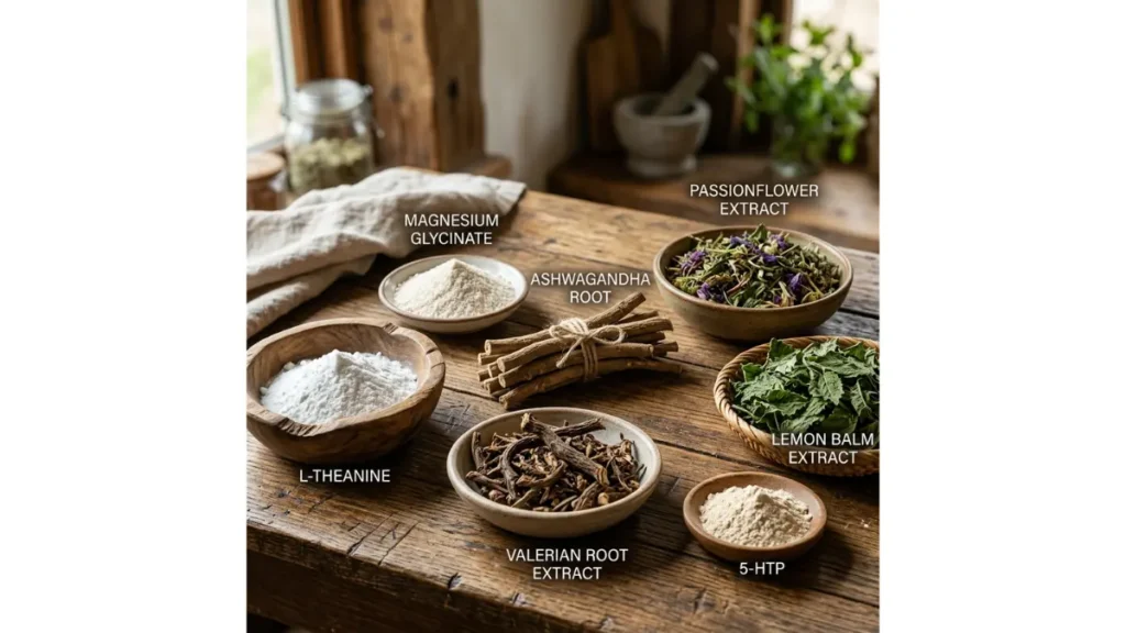 Main Ingredients in NeuroQuiet Supplement